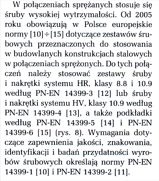 Połączenia śrubowe{7} Interakcyjne Wytężenie Leszek CHODOR, Połączenia,