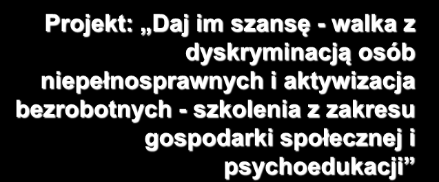 szkolenia z zakresu gospodarki społecznej i