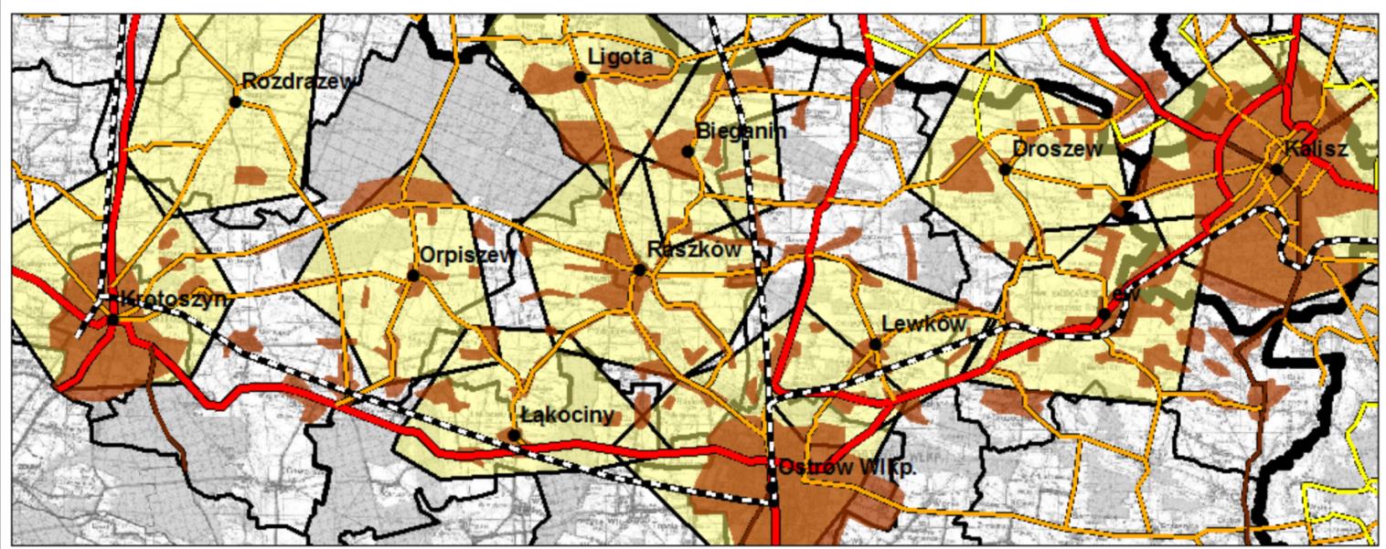 Szczegółowy projekt trasy Krotoszyn-Kalisz Analiza