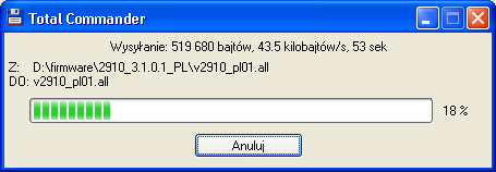 wybierz odpowiedni profil i kliknij przycisk Połącz wybierz odpowiedni plik (rozszerzenie.