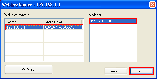 1. Firmware Upgrade Utility Oprogramowanie Firmware Upgrade Utility jest jednym ze składników oprogramowania Router Tools, które znajduje się na płycie CD dołączonej do routera, jak również na