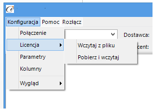 Po zalogowaniu w dolnym pasku programu i-kurierpp Nexo pojawią się informacja, na jakim podmiocie obecnie pracujemy oraz zalogowanym użytkowniku. (Rys. 10) (rys. 10) Stan połączenia 2.4.