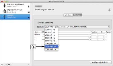 o Ustawienia urządzenia audio (tylko Mac OS X) A Przesuń kursor na Iść na ekranie komputera i kliknij Narzędzia. 0 Wyświetli się lista narzędzi. B Dwukrotnie kliknij Konfigurator MIDI Audio.