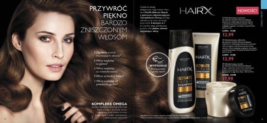 HAIRX ULTIMATE REPAIR Z systemem rekonstruującym i