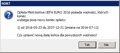 Akceptujemy przyciskiem OK. Akceptujemy przyciskiem Tak.