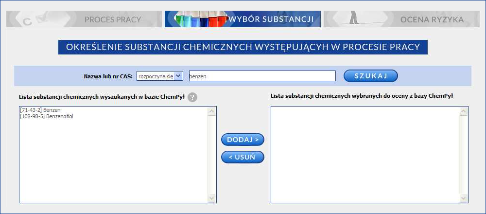 Wprowadzenie informacji na temat Grupy zatrudnienia (pkt 7) jest niezbędne. Brak zaznaczonych grup nie pozwoli na przejście do kolejnego etapu.