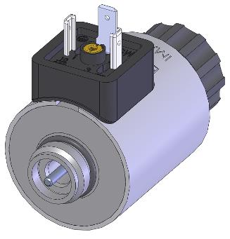 ELEKTROMAGNESY PROPORCJONALNE DO HYDRAULIKI SIŁOWEJ EPO-45 Sterowanie rozdzielaczami hydraulicznymi proporcjonalnymi w instalacjach hydrauliki siłowej.