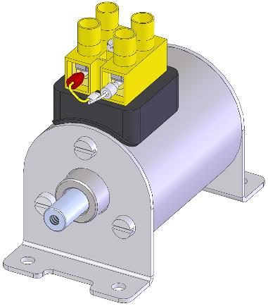 ELEKTROMAGNESY RYGLUJĄCE ESC-45 Jako blokady w urządzeniach regulacji dostępu (bramki, kołowroty itp.) Korpus cewki wykonany jest z metalu, zabezpieczony antykorozyjnie poprzez cynkowanie galwaniczne.