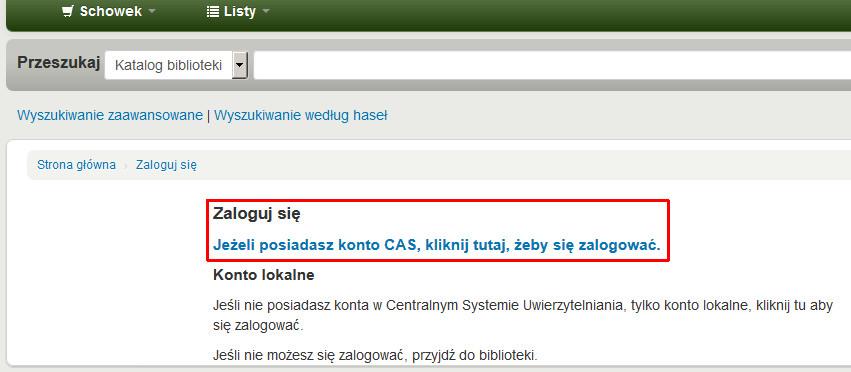 Koha - instrukcja dla użytkownika Logowanie Konto biblioteczne mogą posiadać