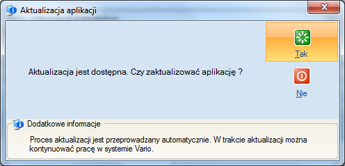 Instrukcja Instalacji Vario.OneOffice 25 Jeżeli aktualizacje nie są pobierane w domyślnych od