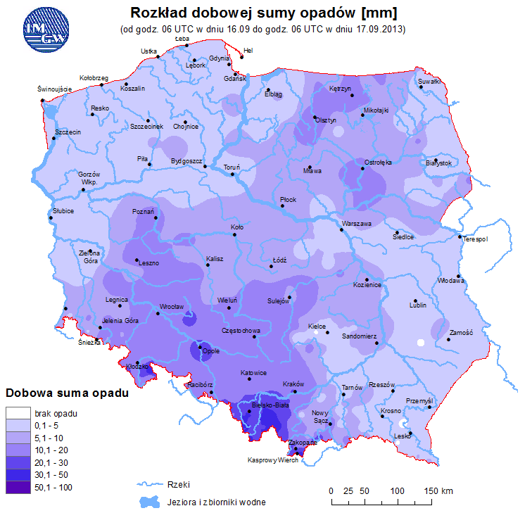 INFORMACJE HYDROLOGICZNO - METEOROLOGICZNE Stan wody na