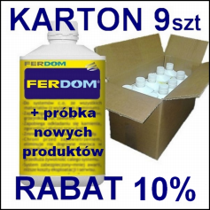 REGENERACJA INSTALACJI. CZYSZCZENIE STRONY OGNIOWEJ. REGENERATION CHEMICALS. CLEANERS FOR BOLIER FIRESIDE. ELES-FIX "FERDOM" 1 litr Uszczelniacz do instalacji C.O., solarnych, gruntowych pomp ciepła, itp.