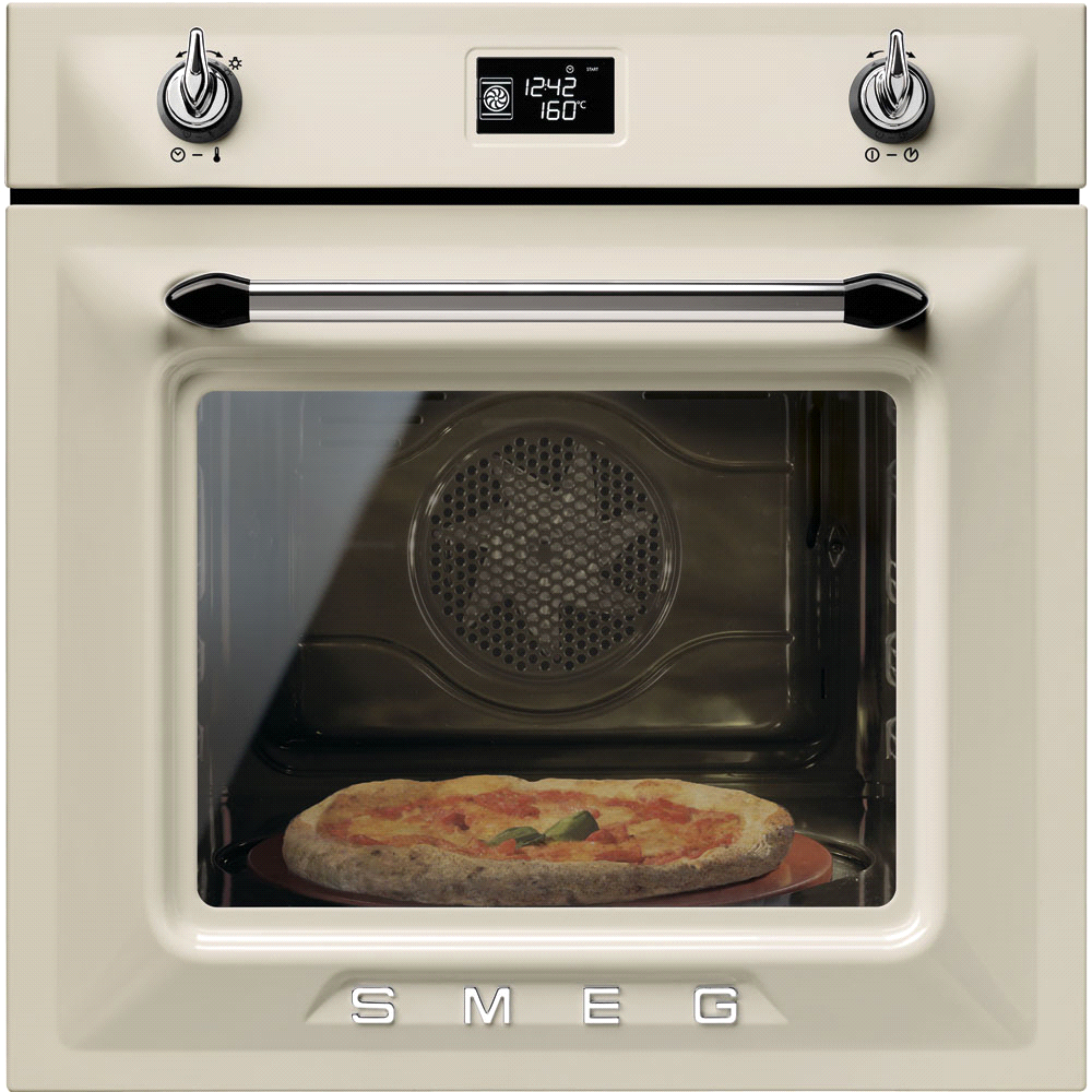SF6922PPZE Nowość victoria Piekarnik elektryczny z czyszczeniem parowym, wysokość: 60 cm, klasa A+, funkcja Pizza, duży i przejrzysty wyświetlacz LCD, zawiasy Silent Close EAN13: 8017709221836