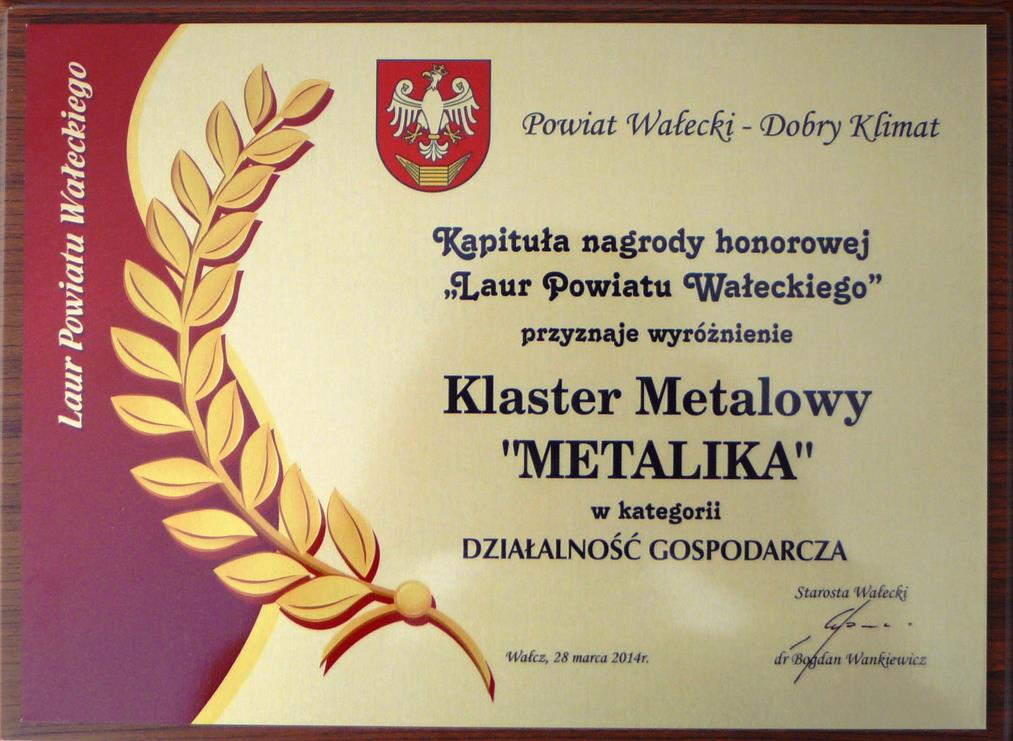 LAUR POWIATU WAŁECKIEGO 2014