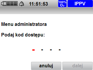 5 Ustawienia menu 5 Ustawienia menu 5.1 Nawigacja w menu administratora 1. Włączyć urządzenie. Pojawia się menu startowe. 2. Wcisnąć krótko przycisk Menu. 3.