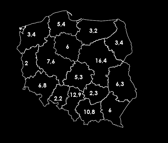 STRUKTURA DEMOGRAFICZNA PŁEĆ KATEGORIA WIEKOWA 53,1 46,9 12,4 27,8 23,6 36,2 kobieta mężczyzna 16-24 lat 25-39 lat 40-54 lat 55+ lat WIELKOŚĆ