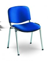 Załącznik nr 1/1 do SIWZ Znak sprawy KA-2/040/2008 Krzesło konferencyjne z chromowanym stelażem. Z tyłu oparcia maskownica z czarnego lub szarego tworzywa sztucznego.