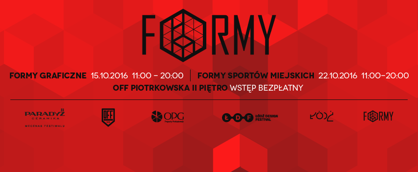 W ramach festiwalu odbędzie się kolejna edycja targów FORMY, wydarzenia podczas którego widzowie festiwalu mogą kupić przedmioty prezentowane