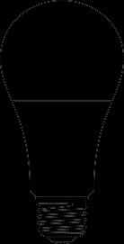 Charakterystyka techniczna światła - / + 18-15 15-12 12-9 2, 9 4, - 6 6, 6 8, C / 18-3 1, 3 C9 / 27 (1%):35 Wymiary i waga Wymiary produktów w pełni odpowiadają normom ANSI C78.21.