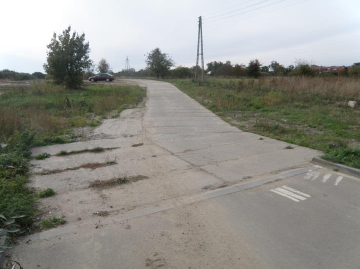 3. Wykonanie nawierzchni utwardzonej na odcinku drogi nr 107502N ul. Kwiatowa w Młynarach W 2014r.