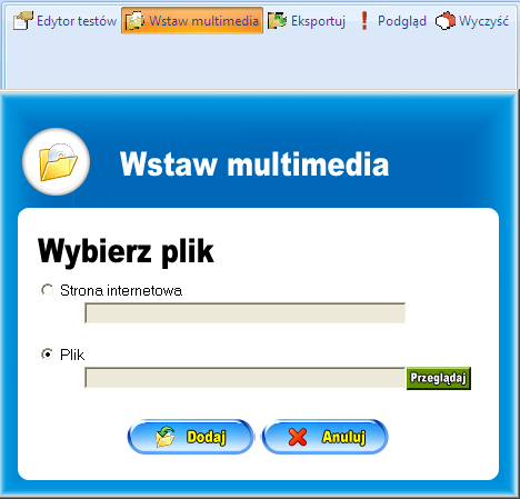 4. Tworzenie testów z wykorzystaniem programu Microsoft Power Point Wykorzystując oprogramowanie Microsoft Power Point użytkownik systemu ivote ma możliwość utworzenia prezentacji i wygenerowania na