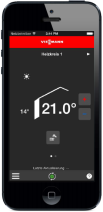 ios Vitocare nadzór na kotłem Vitotrol Plus App