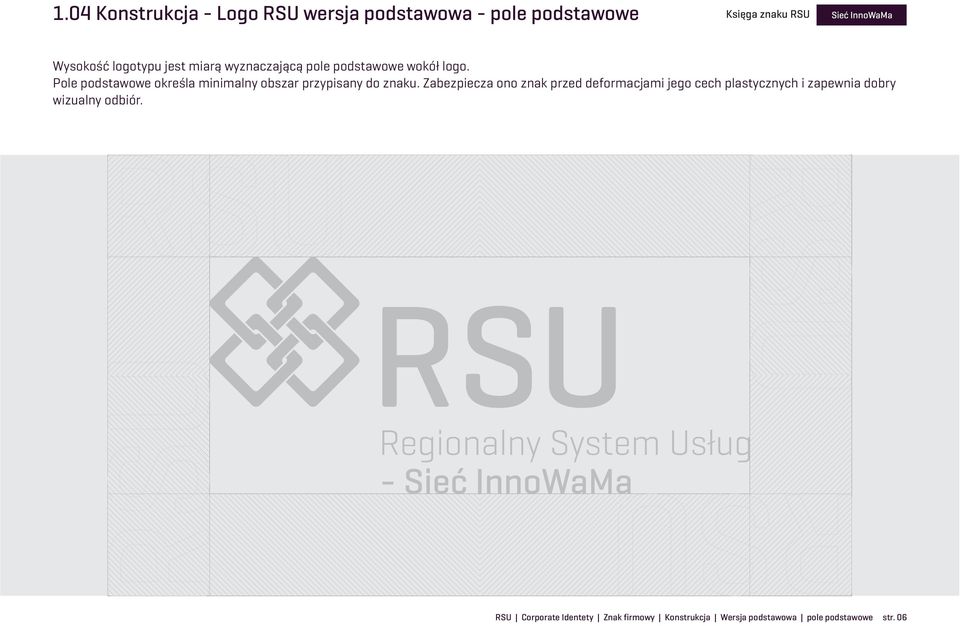 Pole podstawowe okreœla minimalny obszar przypisany do znaku.