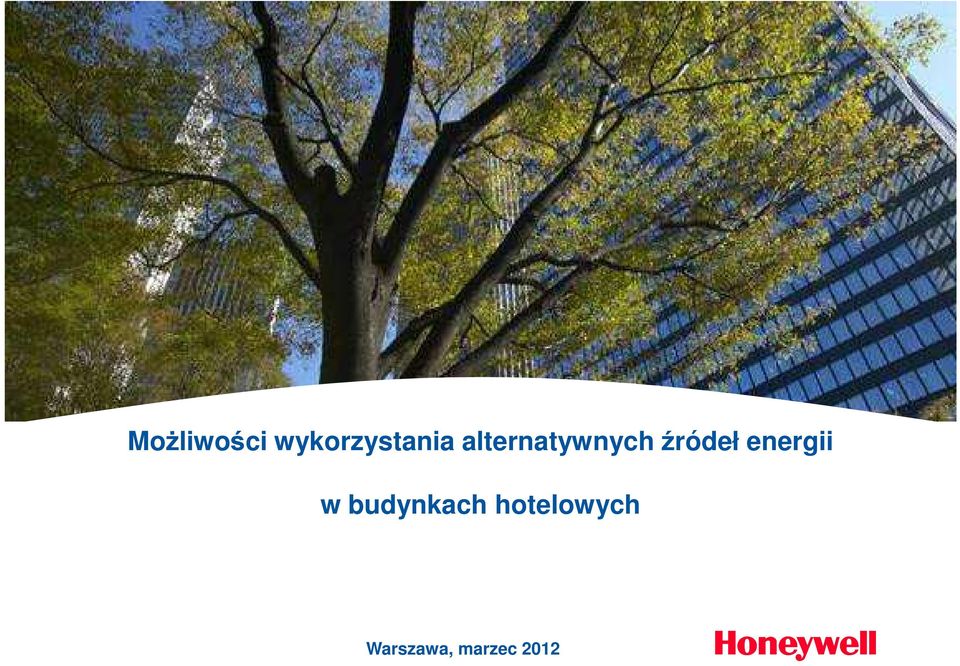 energii w budynkach