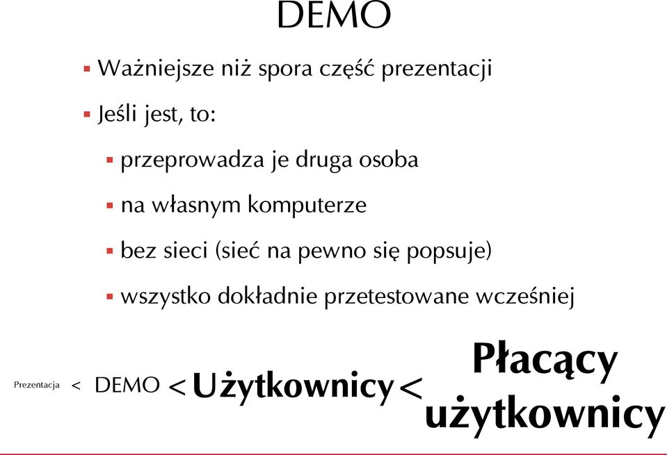 (sieć na pewno się popsuje) wszystko dokładnie przetestowane