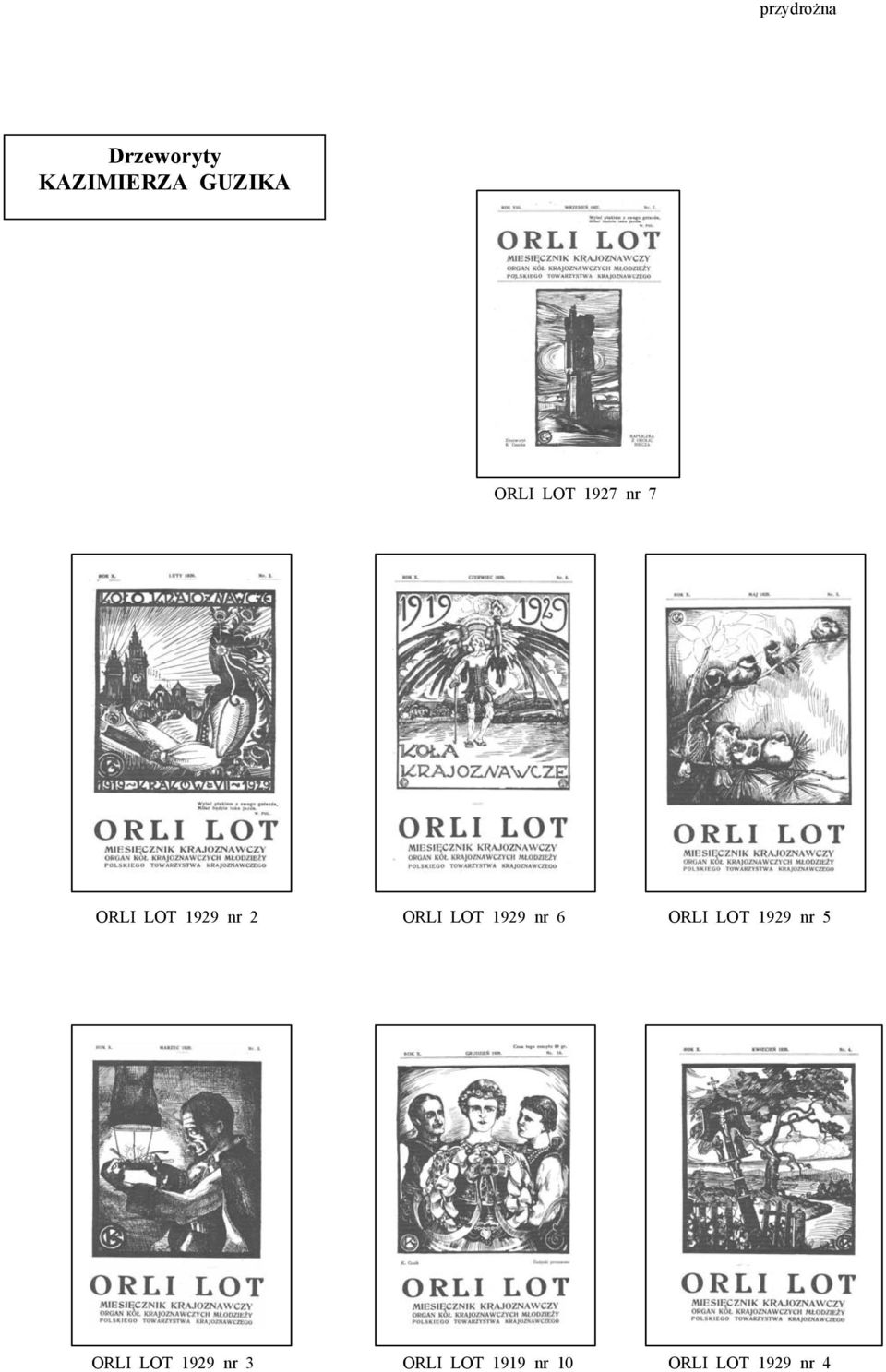 LOT 1929 nr 6 ORLI LOT 1929 nr 5 ORLI LOT