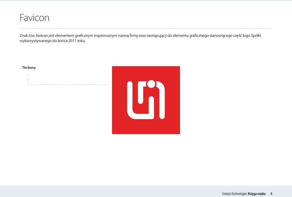 firmy oraz nawiązujący do elementu graficznego