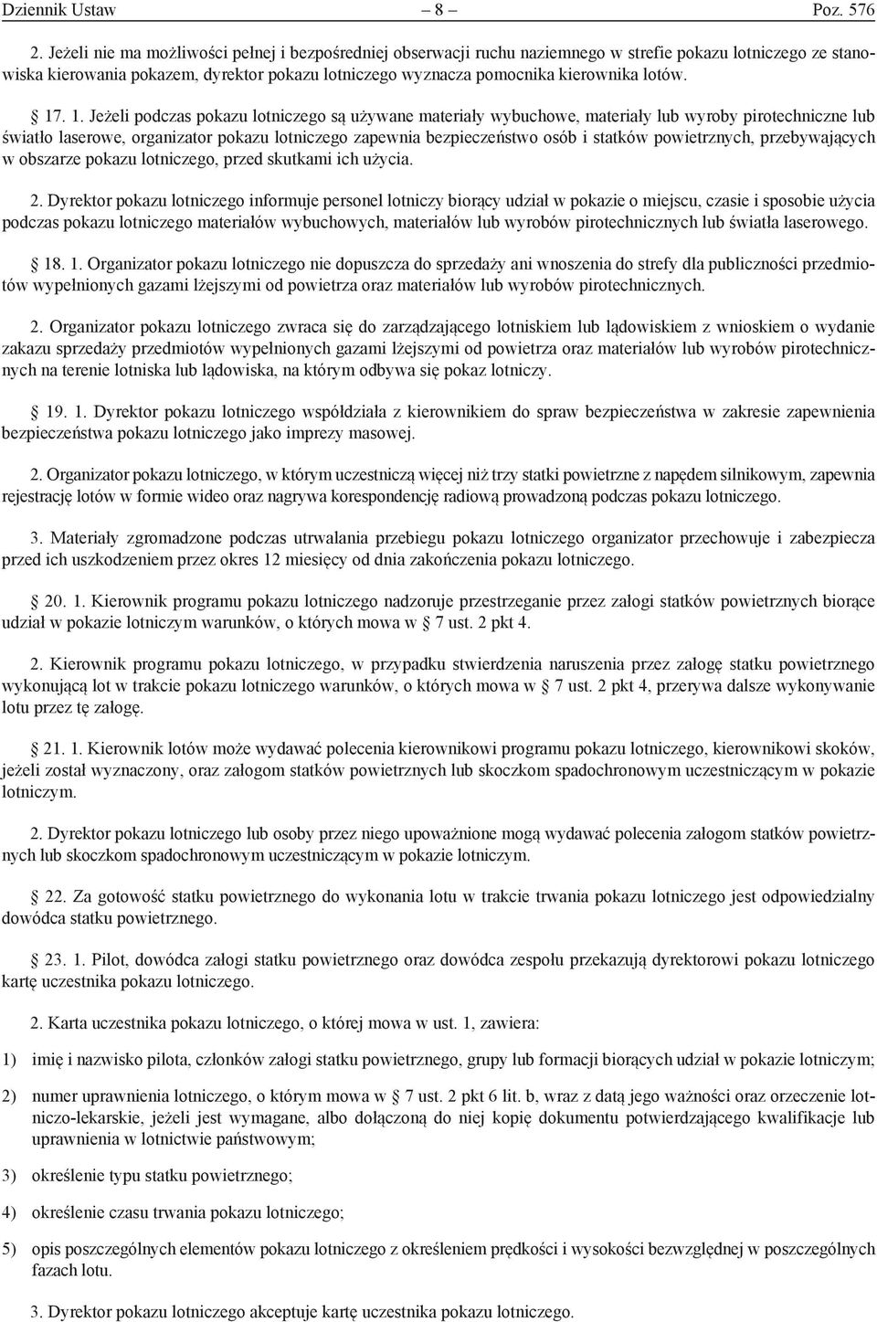 lotów. 17