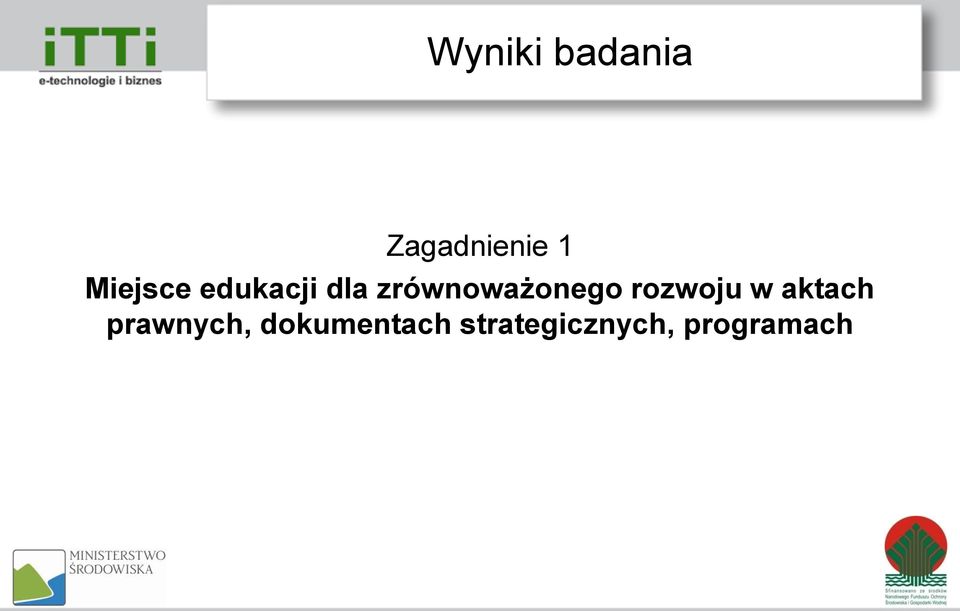 zrównoważonego rozwoju w aktach