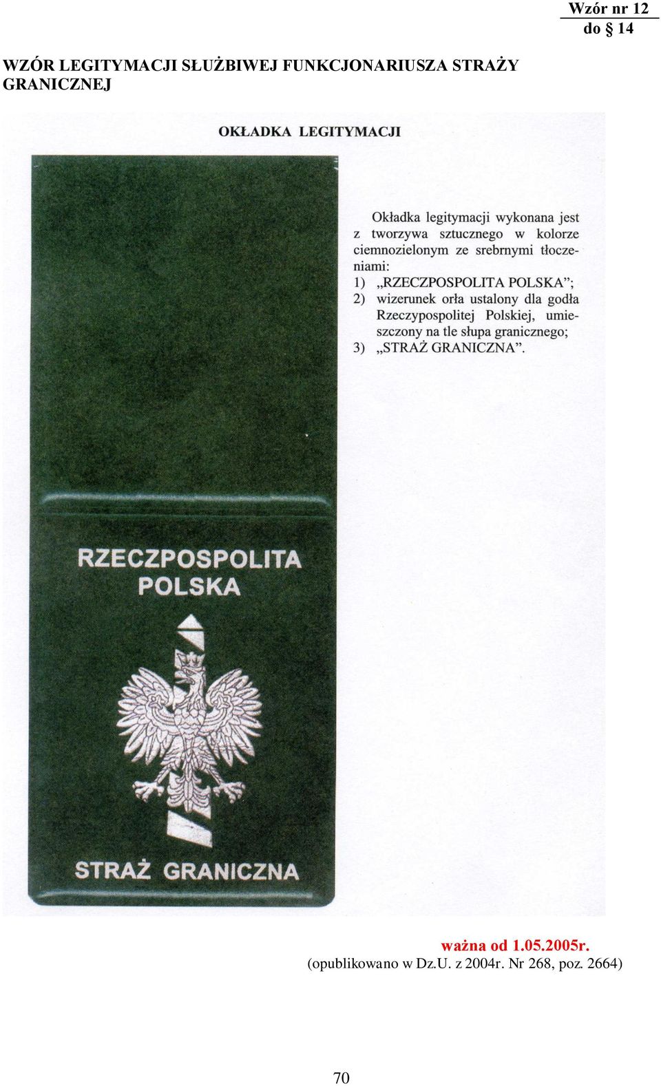 GRANICZNEJ ważna od 1.05.2005r.