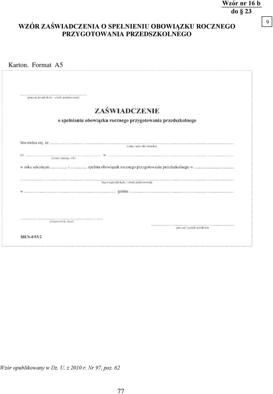 nr 16 b do 23 9 Karton.