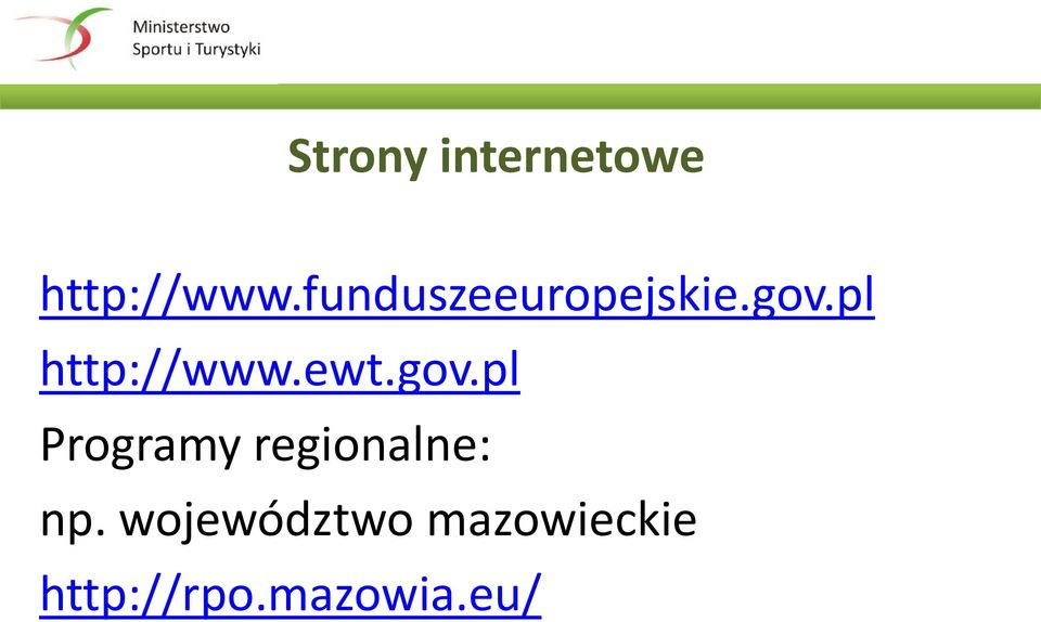 ewt.gov.pl Programy regionalne: np.