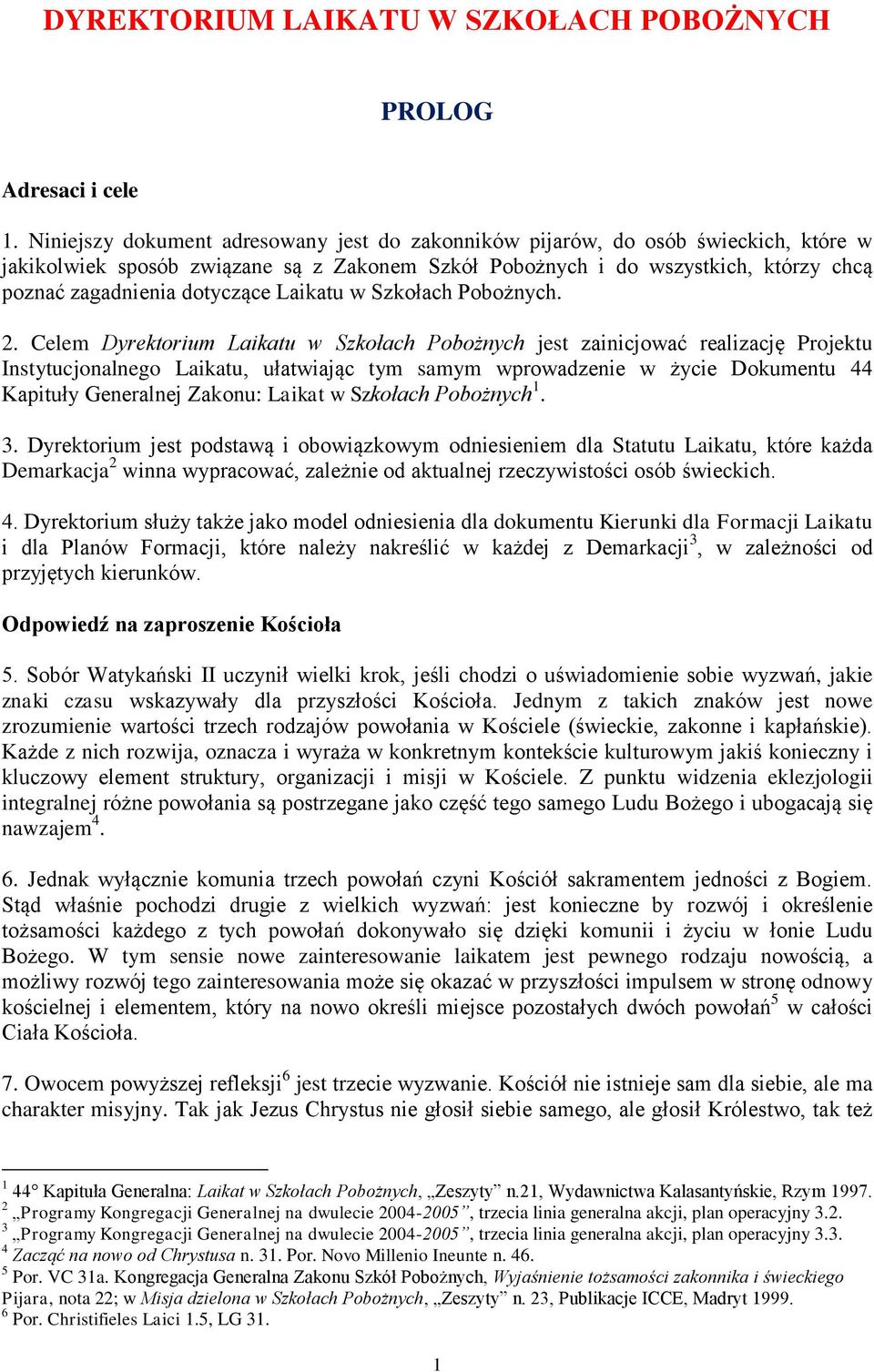 Laikatu w Szkołach Pobożnych. 2.
