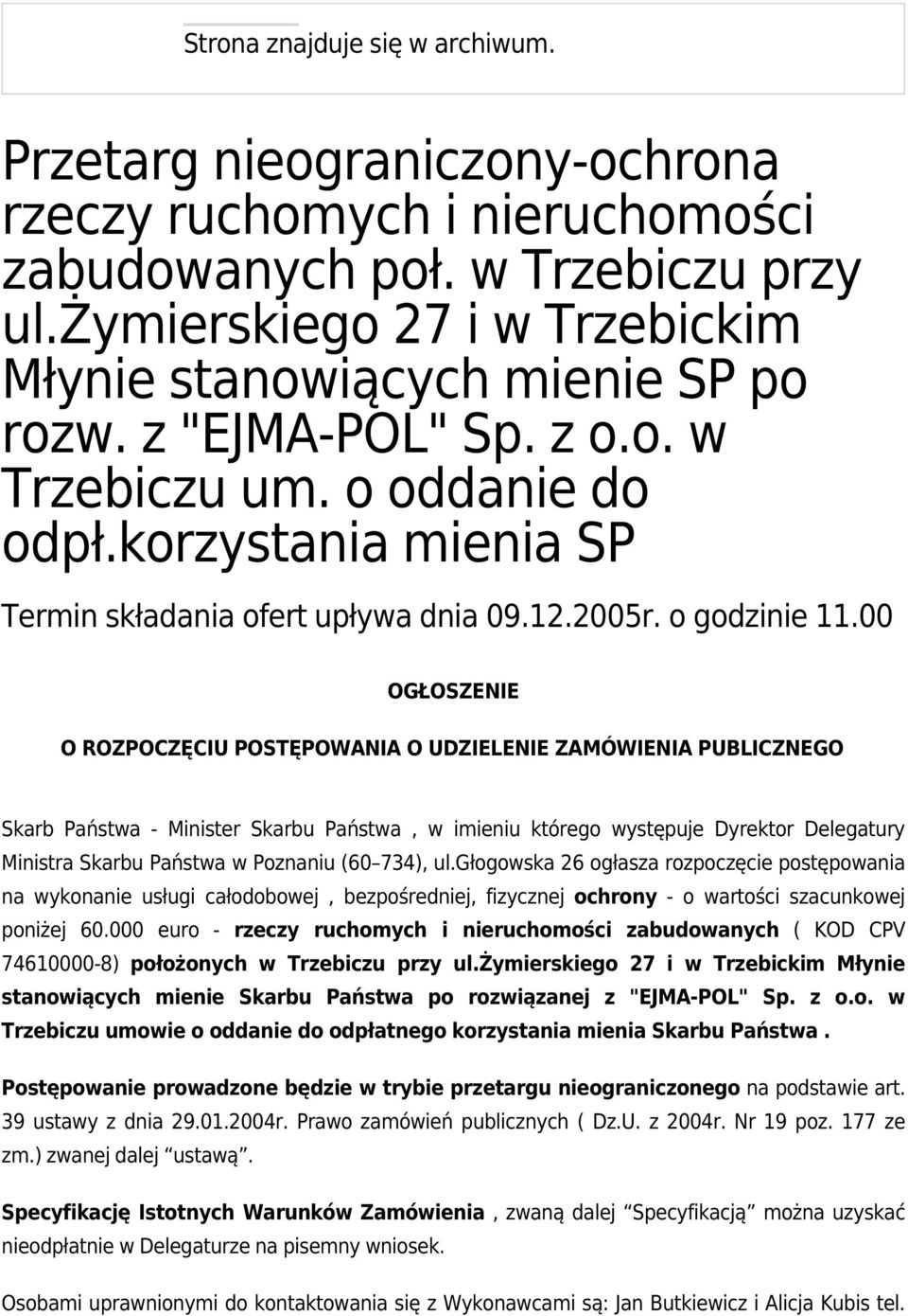 o godzinie 11.