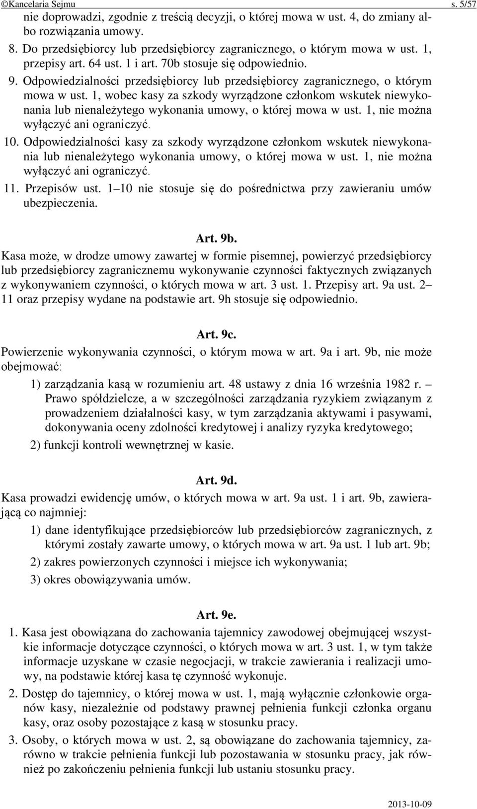 Odpowiedzialności przedsiębiorcy lub przedsiębiorcy zagranicznego, o którym mowa w ust.