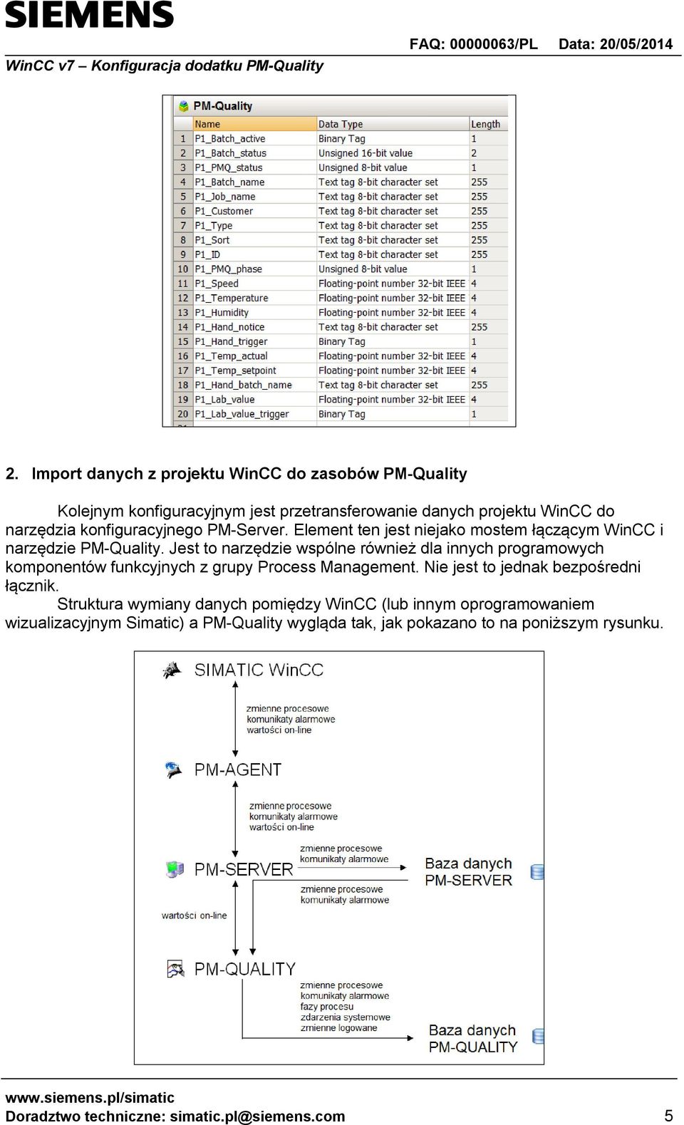 Jest to narzędzie wspólne również dla innych programowych komponentów funkcyjnych z grupy Process Management.