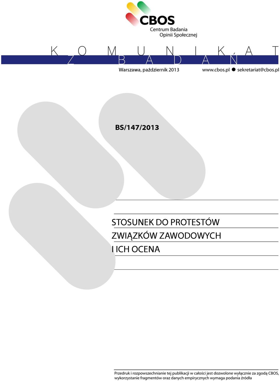 STOSUNEK DO PROTESTÓW