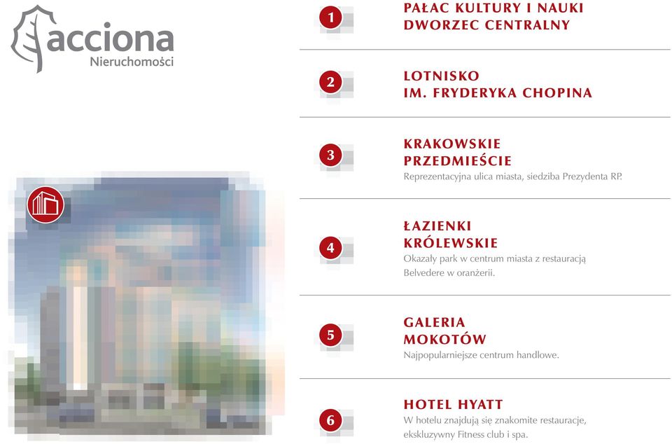 RP. Ł AZIENKI KRÓLEWSKIE Okazały park w centrum miasta z restauracją Belvedere w oranżerii.