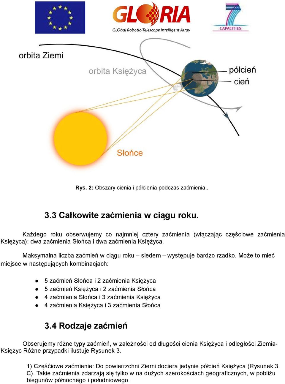 Maksymalna liczba zaćmień w ciągu roku siedem występuje bardzo rzadko.