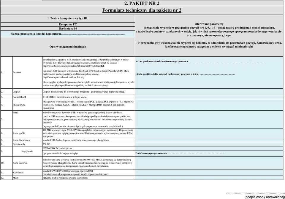 oraz nazwę systemu operacyjnego.