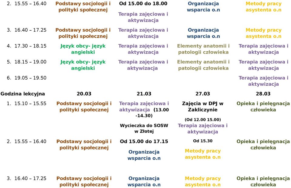 55 Podstawy socjologii i (13.00-14.