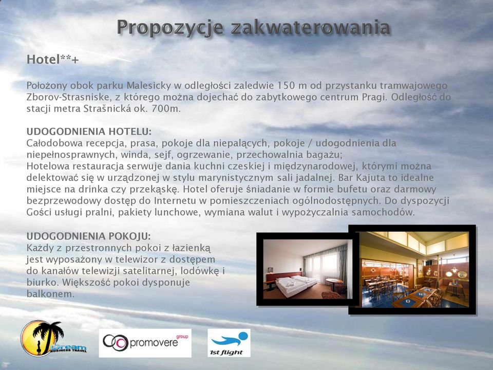 UDOGODNIENIA HOTELU: Całodobowa recepcja, prasa, pokoje dla niepalących, pokoje / udogodnienia dla niepełnosprawnych, winda, sejf, ogrzewanie, przechowalnia bagażu; Hotelowa restauracja serwuje dania