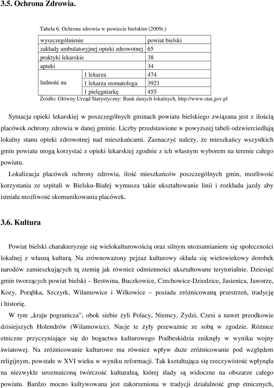 Urząd Statystyczny: Bank danych lokalnych, http://www.stat.gov.