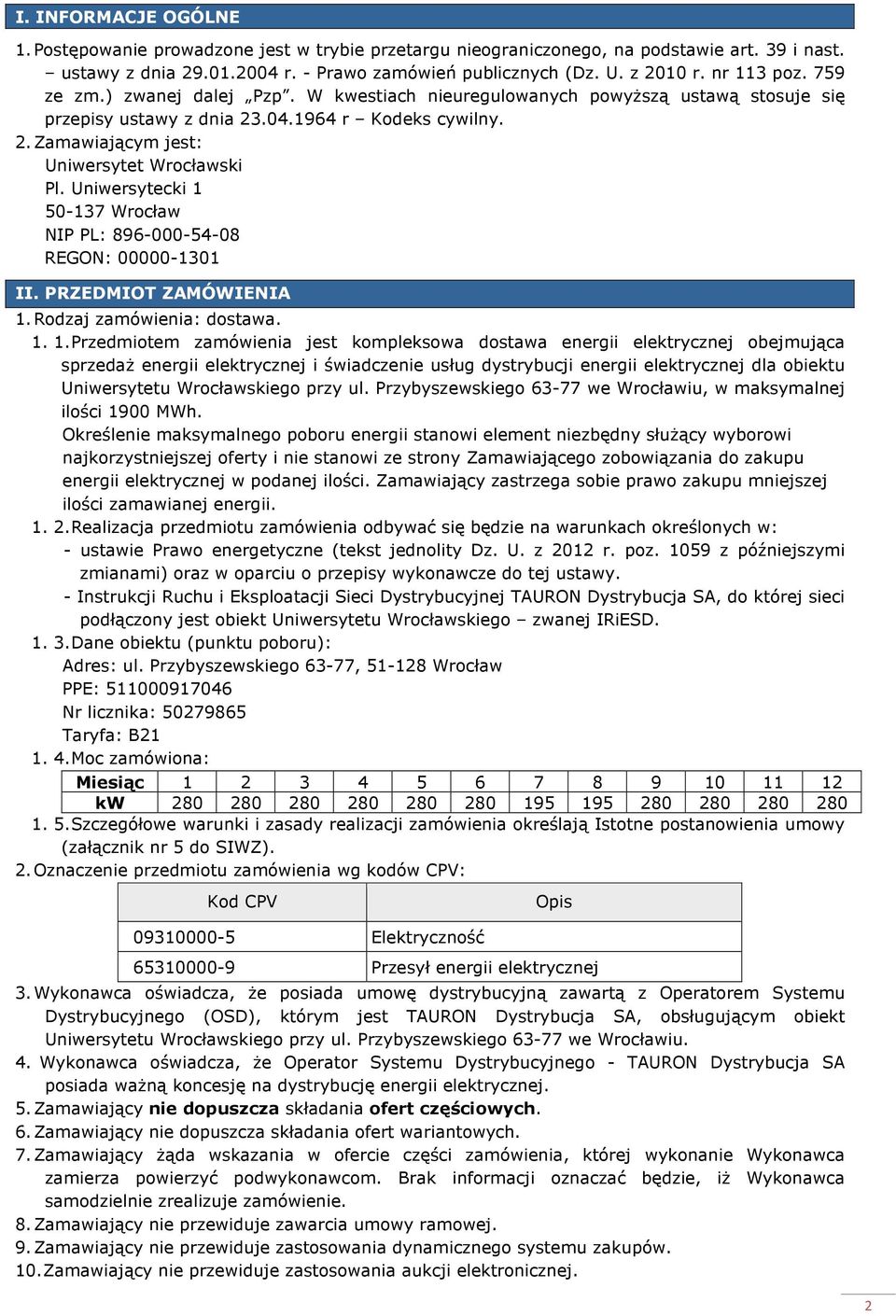Uniwersytecki 1 