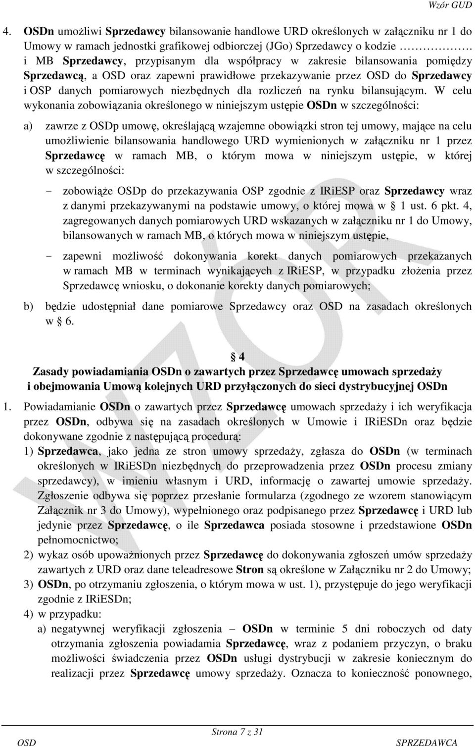 na rynku bilansującym.