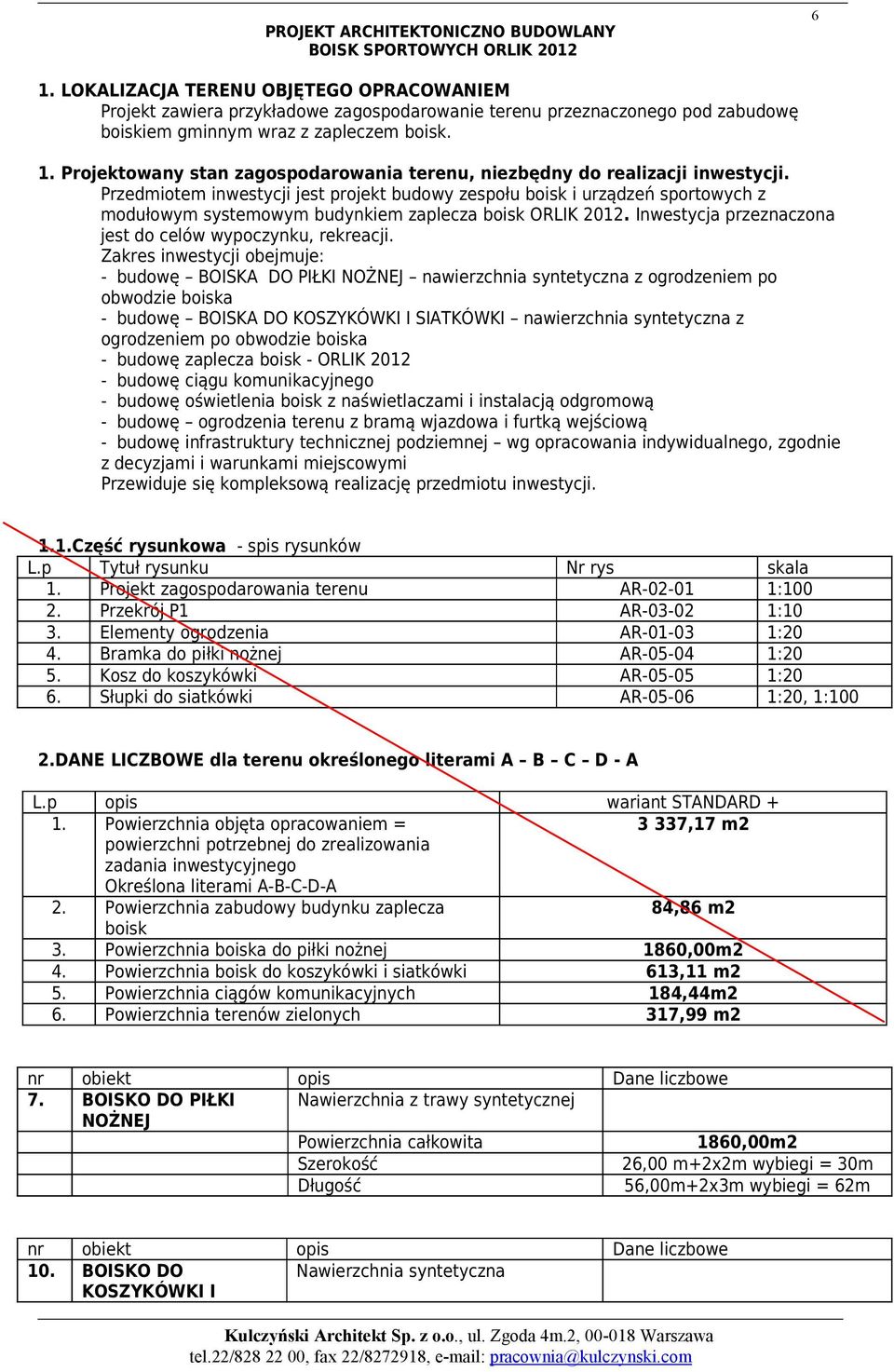 Zakres inwestycji obejmuje: - budowę BOISKA DO PIŁKI NOŻNEJ nawierzchnia syntetyczna z ogrodzeniem po obwodzie boiska - budowę BOISKA DO KOSZYKÓWKI I SIATKÓWKI nawierzchnia syntetyczna z ogrodzeniem